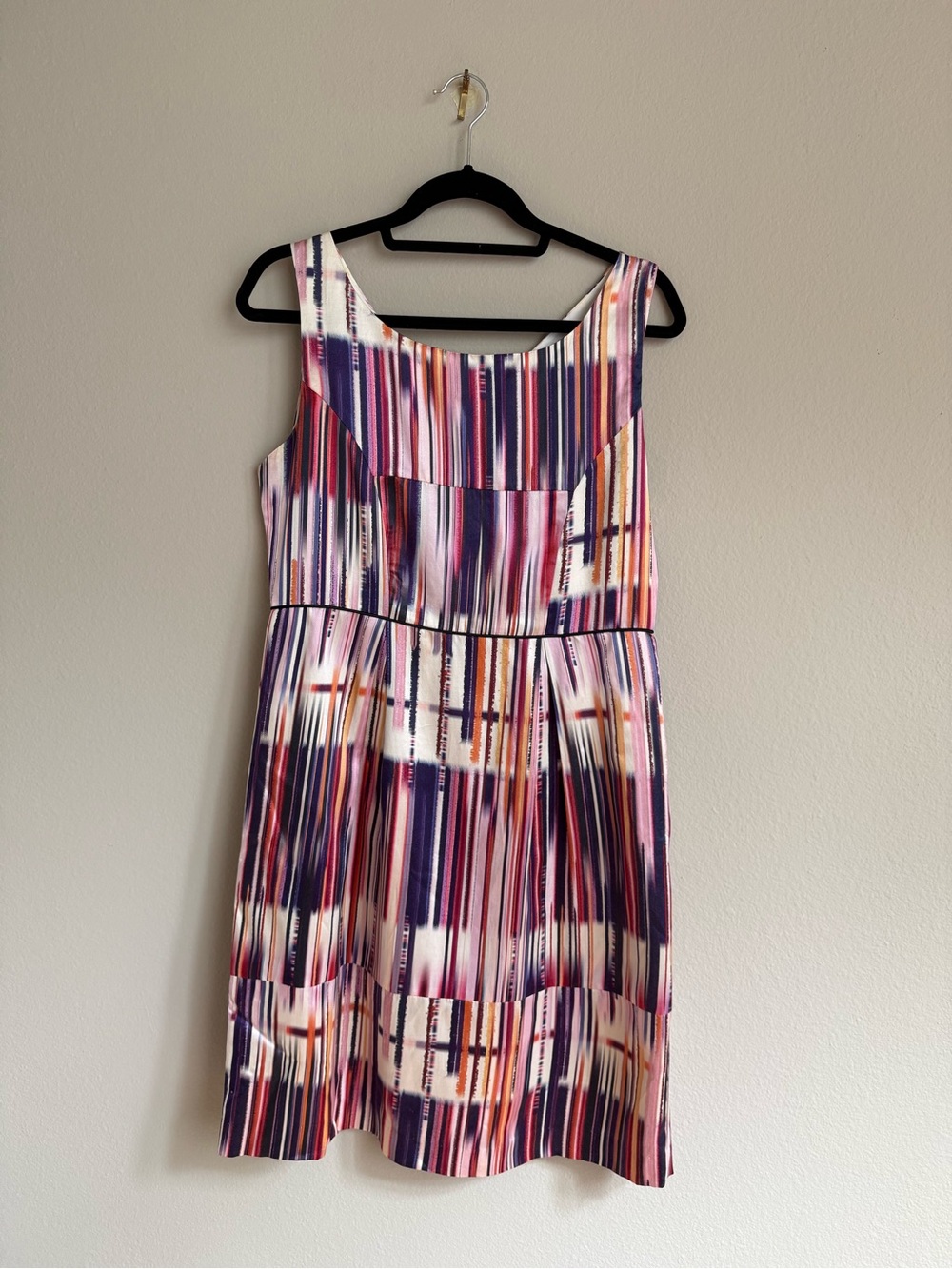 Nougat London Multicolor Vertical Stripe Sleeveless Dress